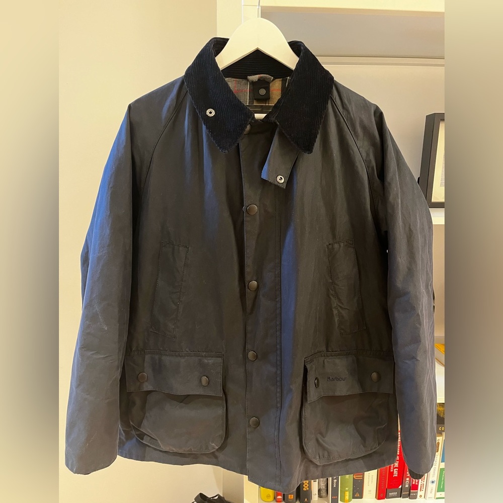 Barbour Bedale Navy Blue